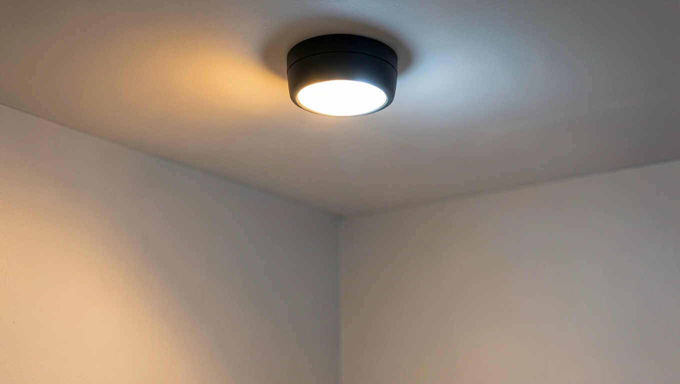 Halogen GU10 czy LED w czarnej oprawie sufitowej