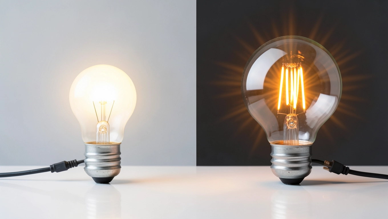 Halogen LED 150W kontra tradycyjny 1500W policz oszczędność