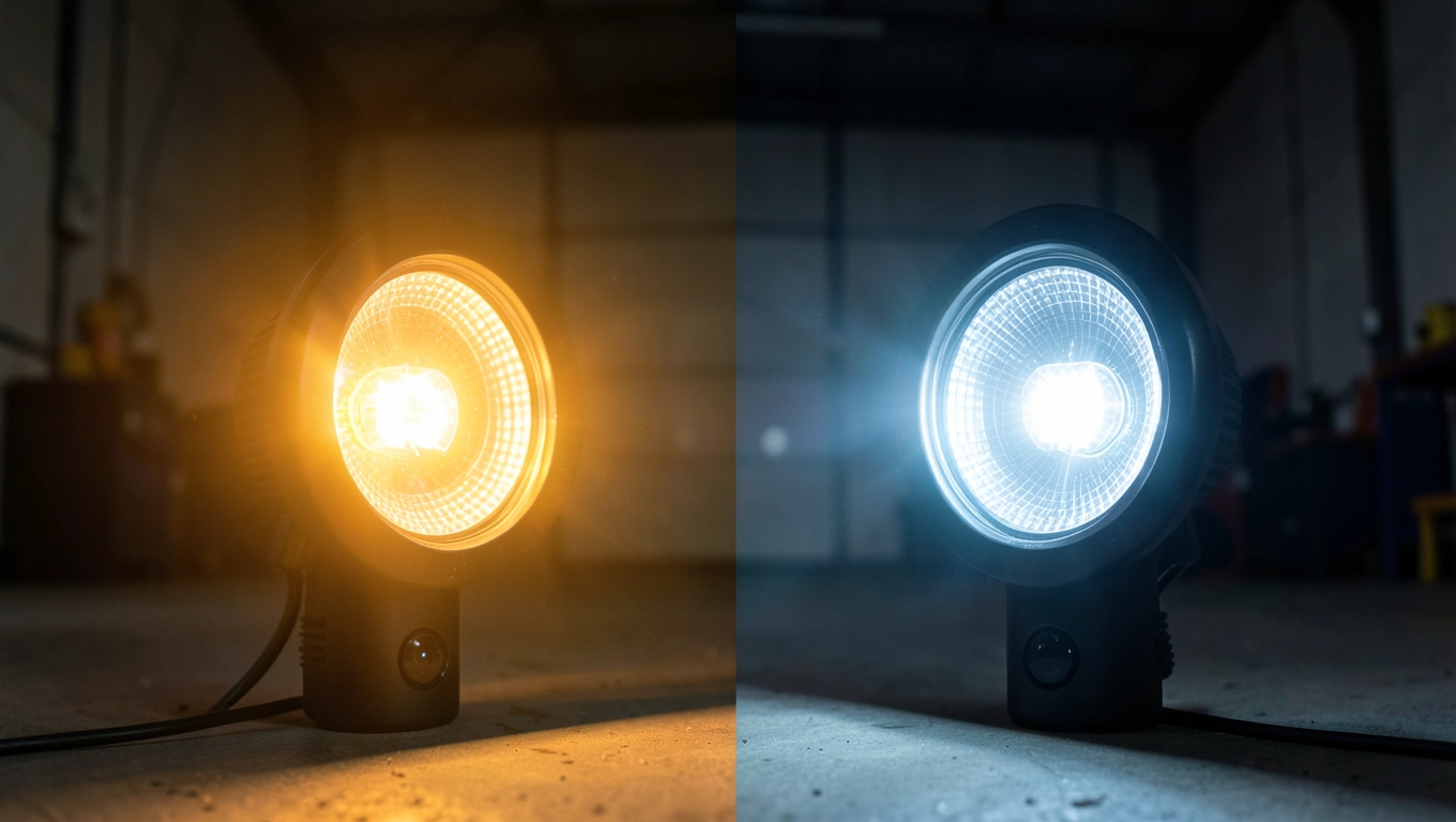 Halogen LED 300W z czujnikiem ruchu vs tradycyjny 3000W ile naprawdę oszczędzasz