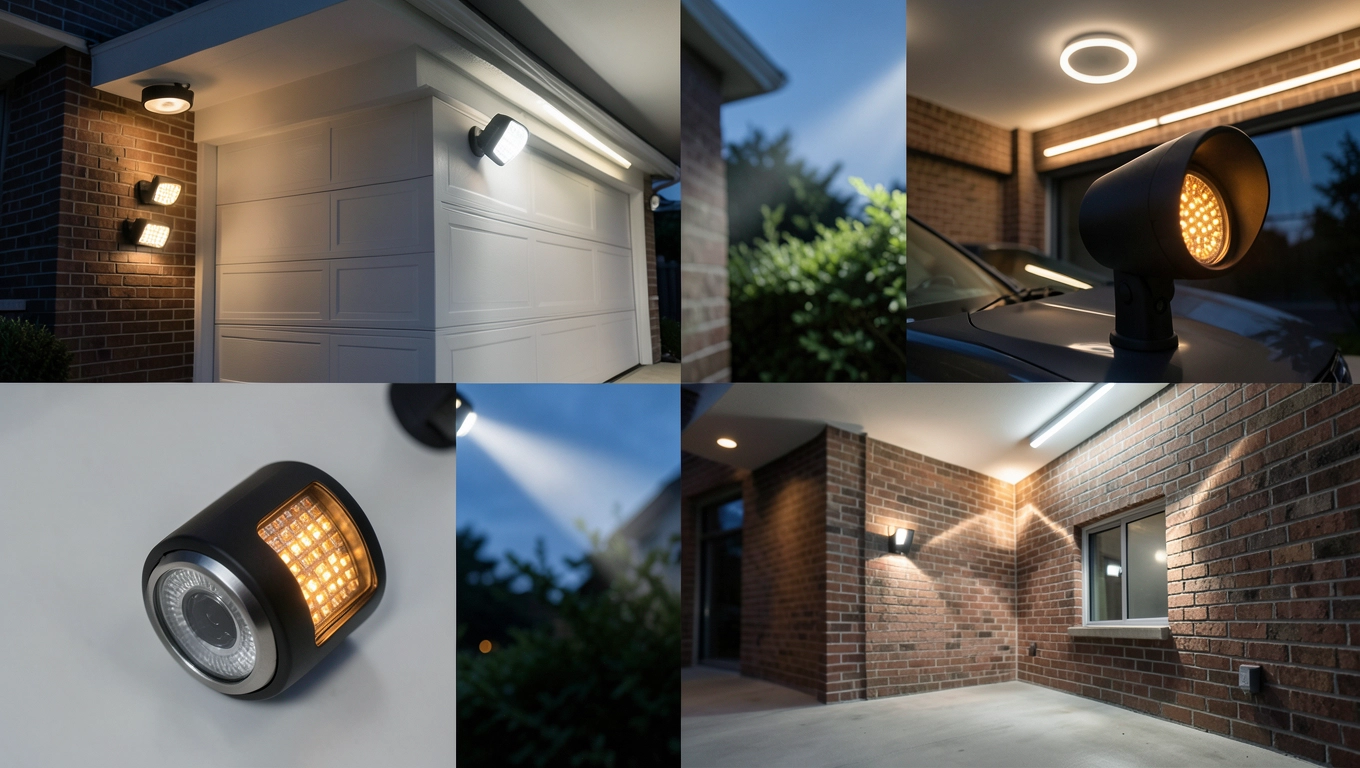 Halogen LED z czujnikiem ruchu i zmierzchu do garażu modele warte uwagi