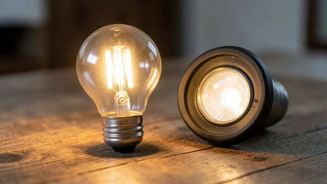 Halogeny 230V a żarówki LED co lepiej się opłaca?