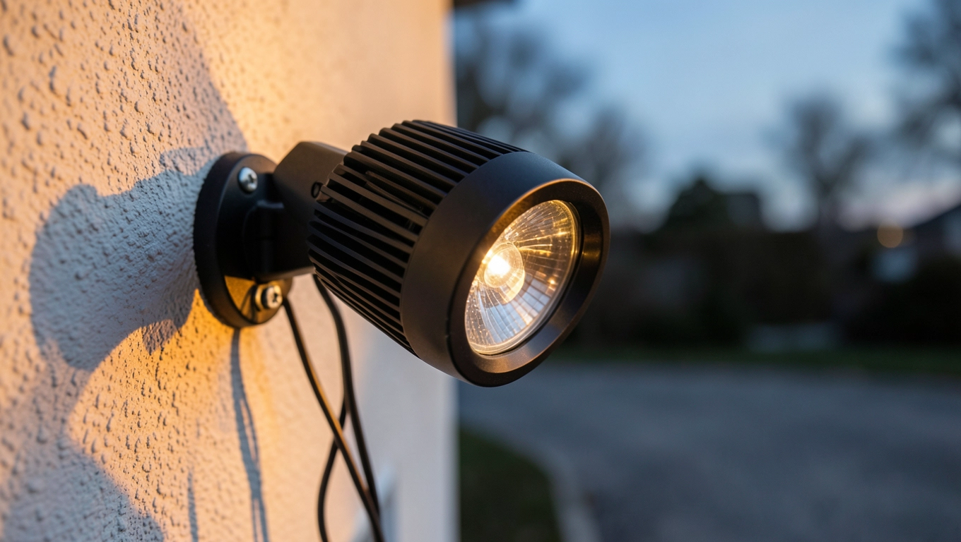 Jak zamontować halogen LED z czujnikiem ruchu, żeby działał bez awarii