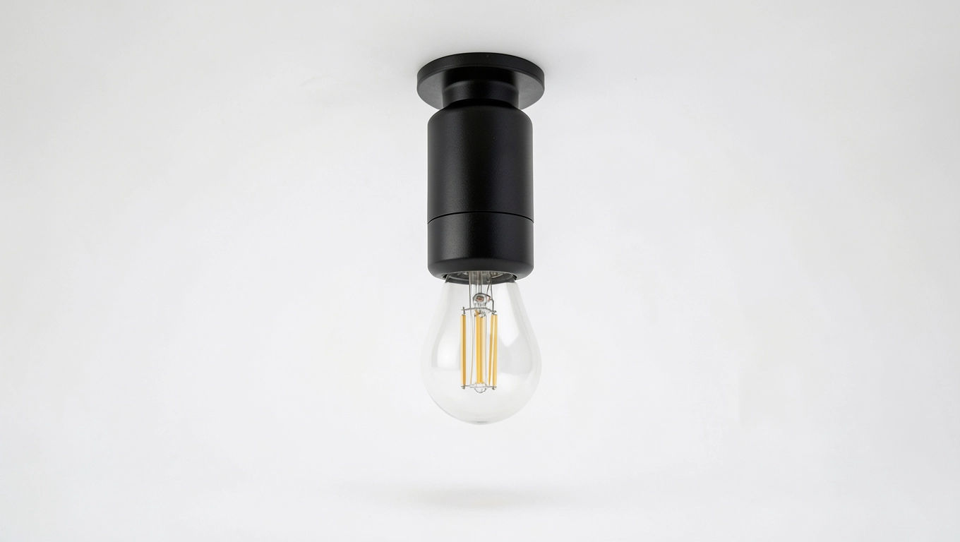 lampy halogenowe sufitowe czarne