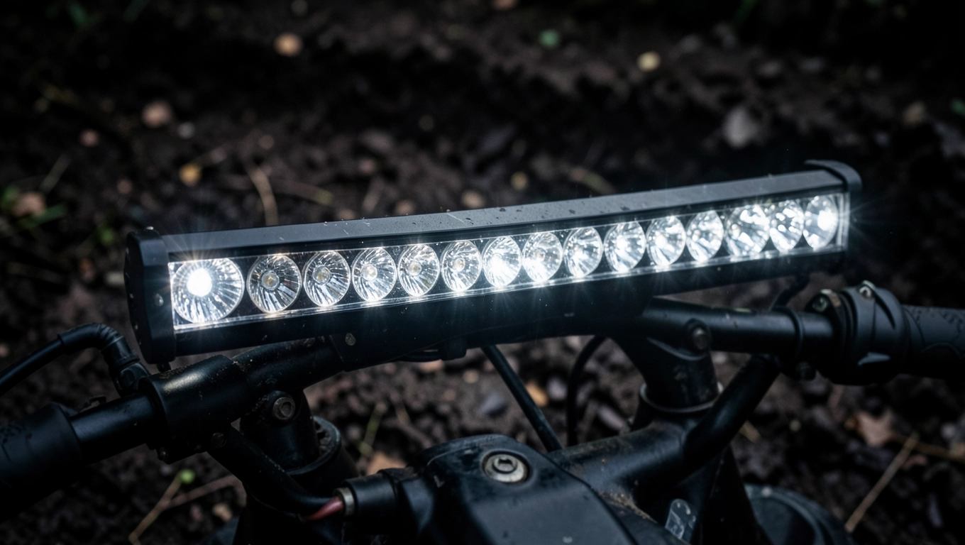 Listwa, reflektor czy mini halogen? Typy lamp off-road do quada
