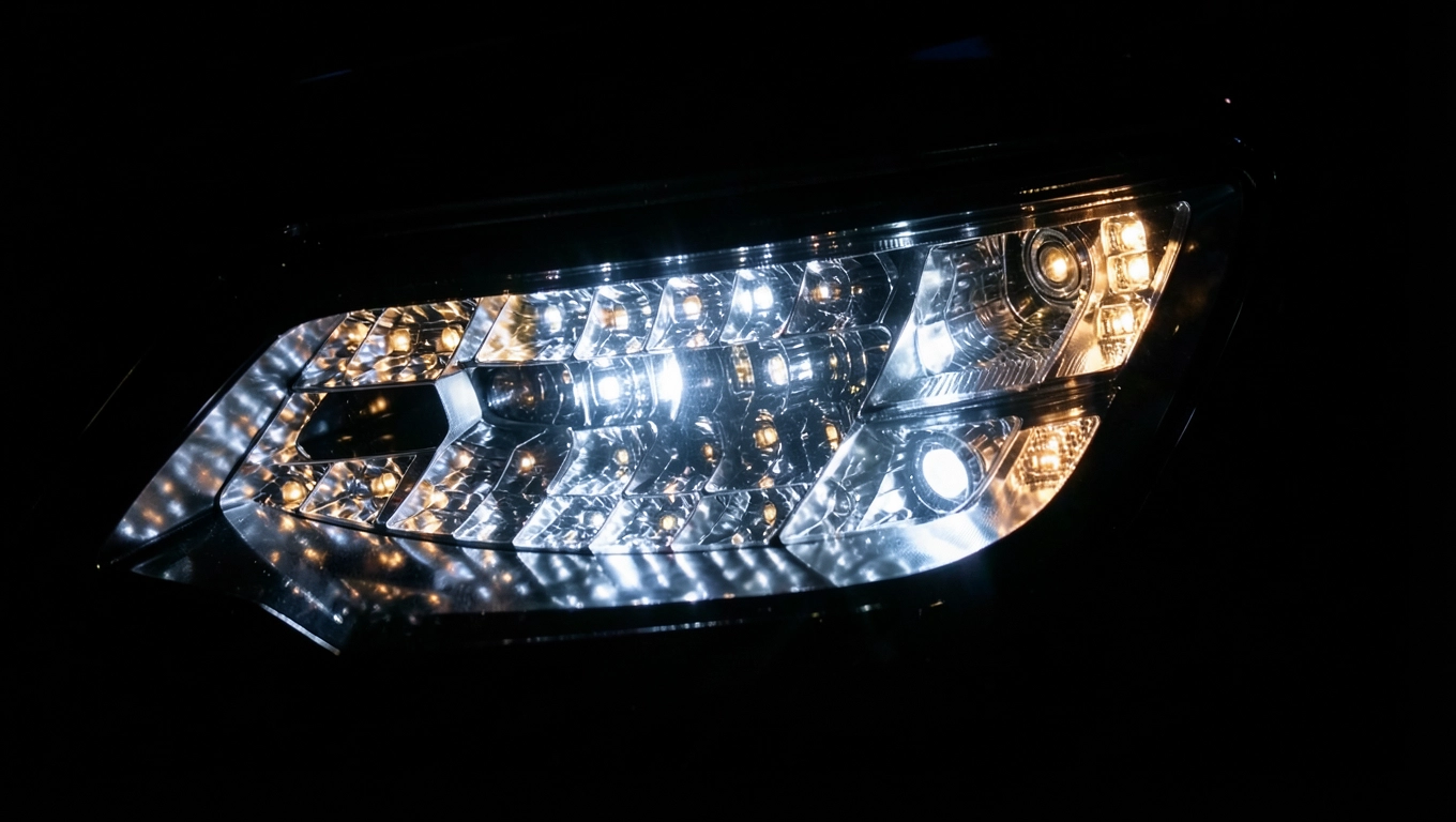 Matrix LED i Digital Light technologia, która wycina cień