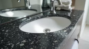 granitowy blat łazienkowy