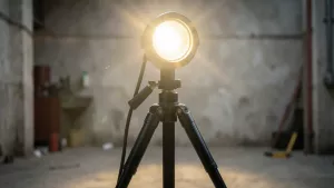 halogen budowlany na statywie