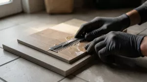 jak układać płytki 60x60 na podłodze w łazience