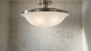 Lampa sufitowa do łazienki