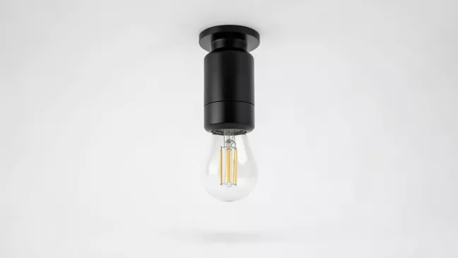 lampy halogenowe sufitowe czarne