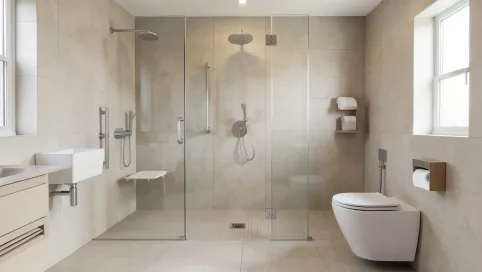 likwidacja barier architektonicznych łazienka