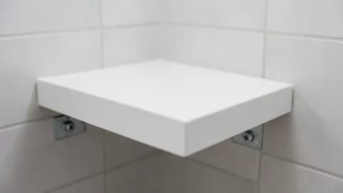 mocowanie blatu łazienkowego do ściany