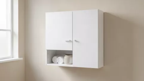 szafka łazienkowa biała wisząca 60 cm