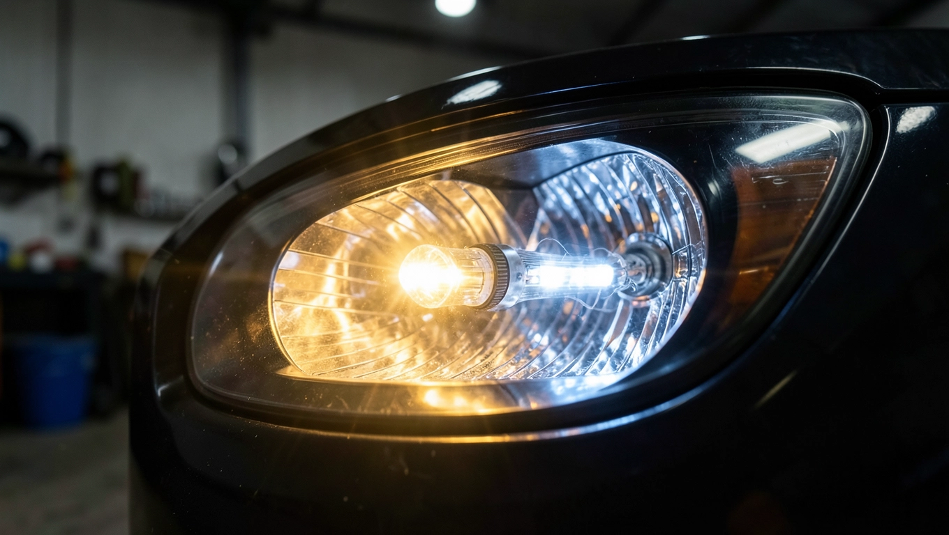 Retrofit LED w halogenowych reflektorach legalny czy z mandatem?
