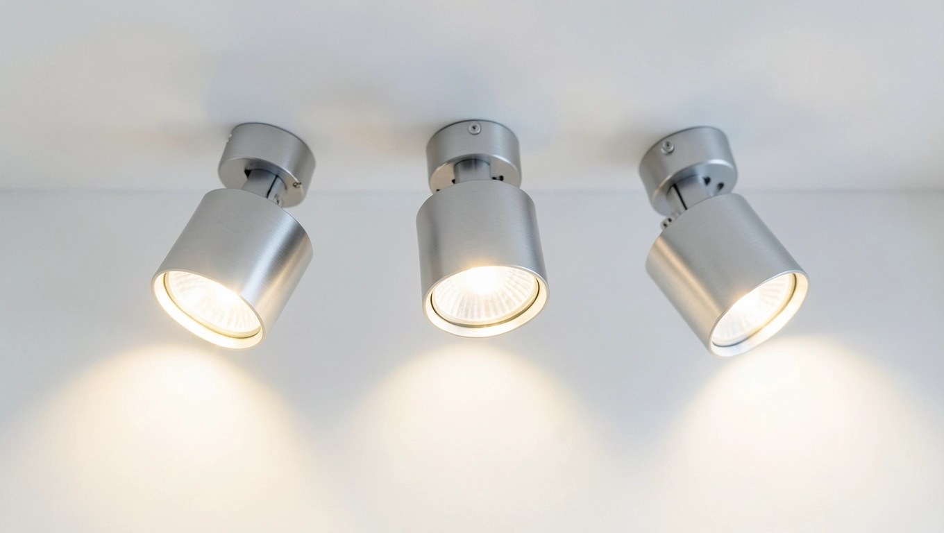 Rodzaje okrągłych halogenów LED 12V sufitowych