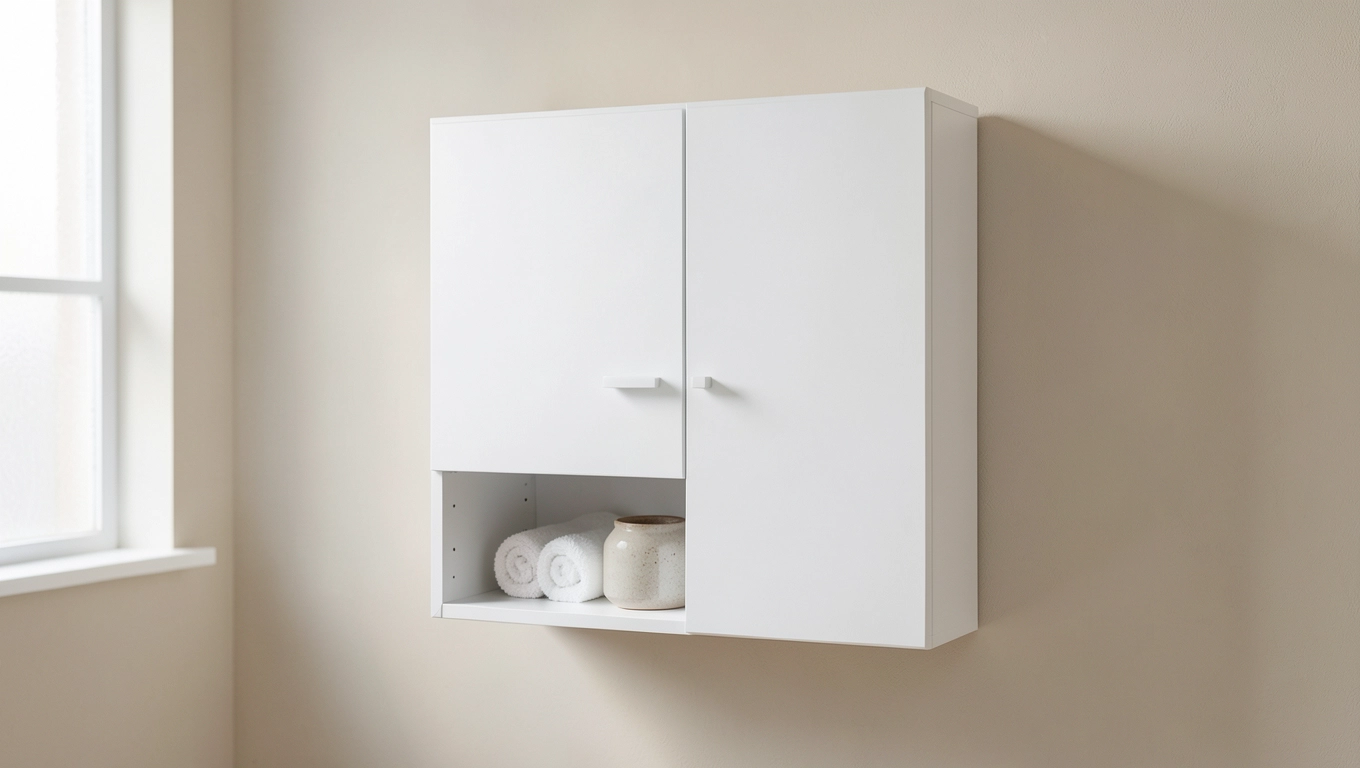 szafka łazienkowa biała wisząca 60 cm