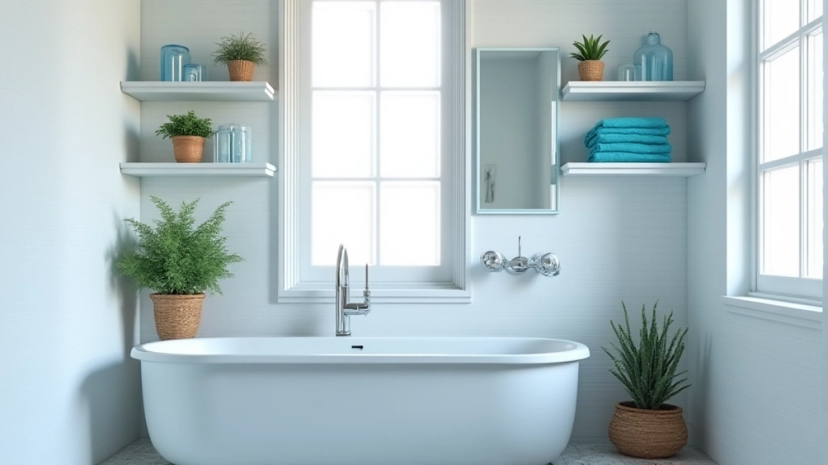 Aranżacja małej łazienki