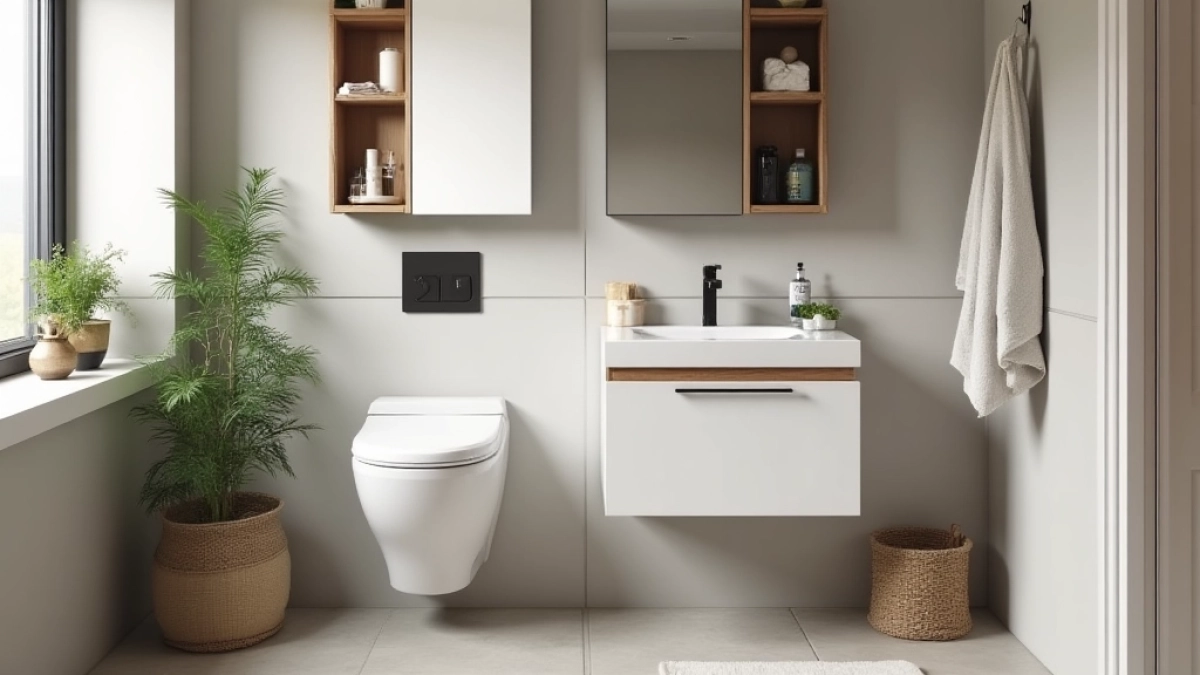 aranżacja małych łazienek