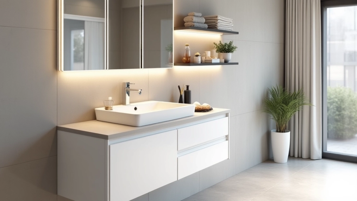 aranżacje małych łazienek