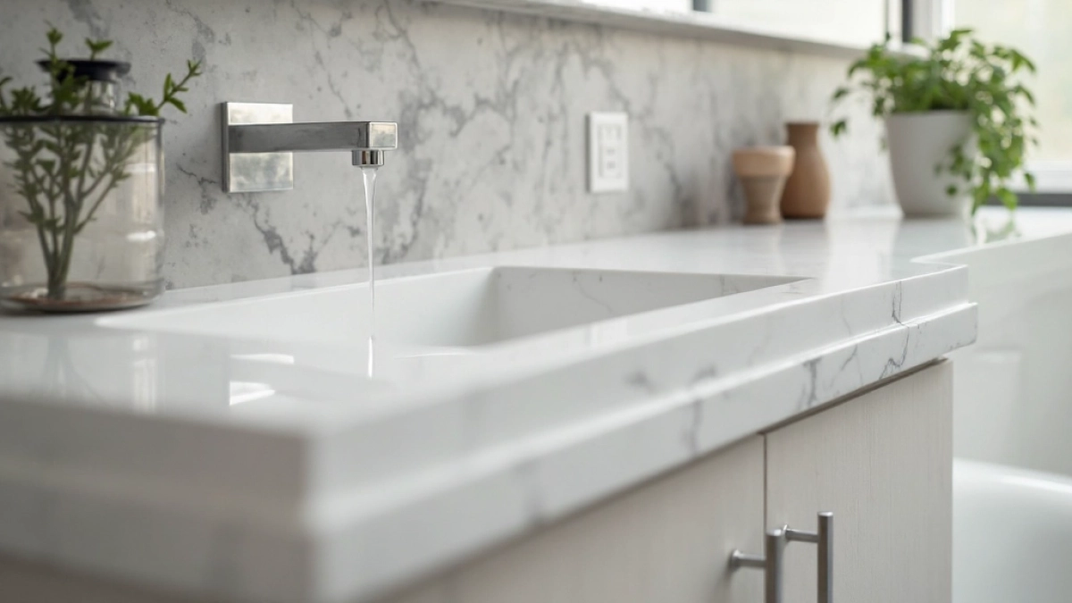 blat łazienkowy spieki kwarcowe warszawa