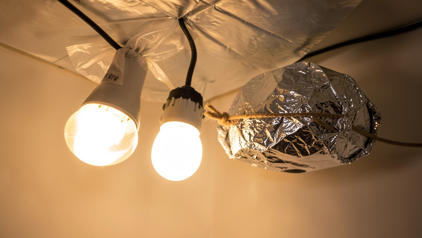 Błędy przy stosowaniu puszek paroizolacyjnych pod halogeny