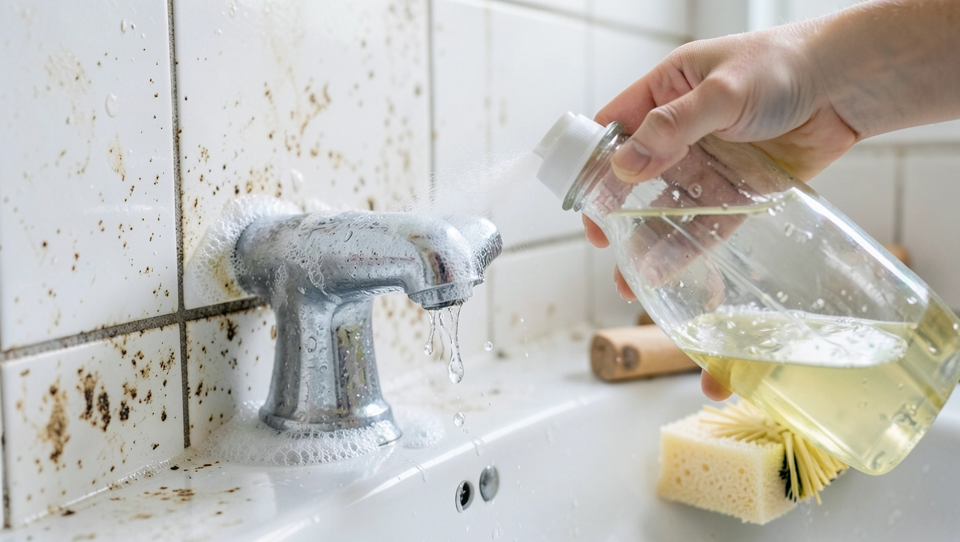 Czyszczenie łazienki octem