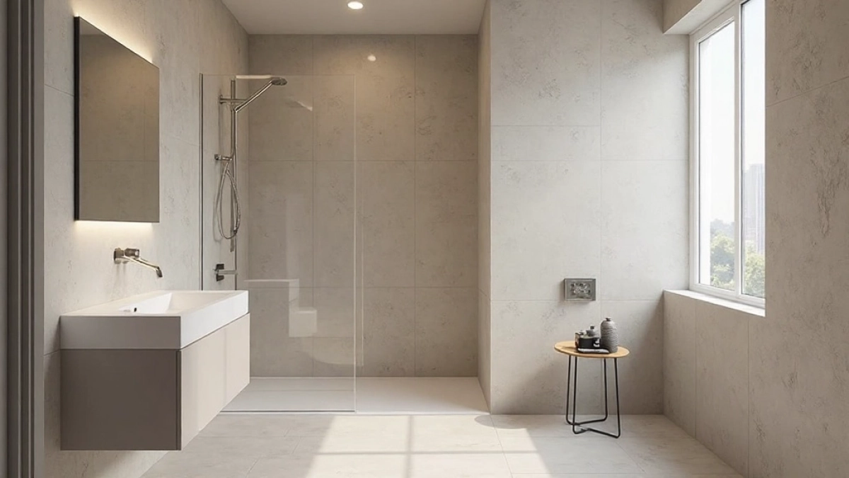 Gotowe projekty łazienek z prysznicem