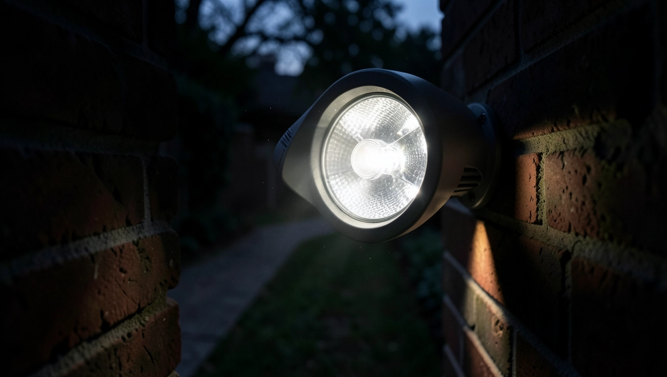 Halogeny zewnętrzne z czujnikiem ruchu