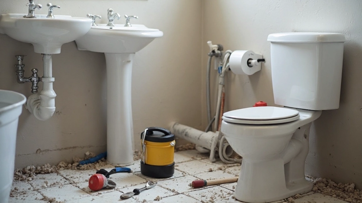 ile hydraulik bierze za łazienkę