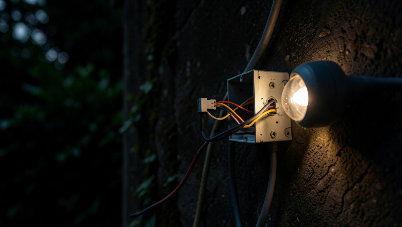 jak podlaczyc czujnik ruchu do lampy halogenowej