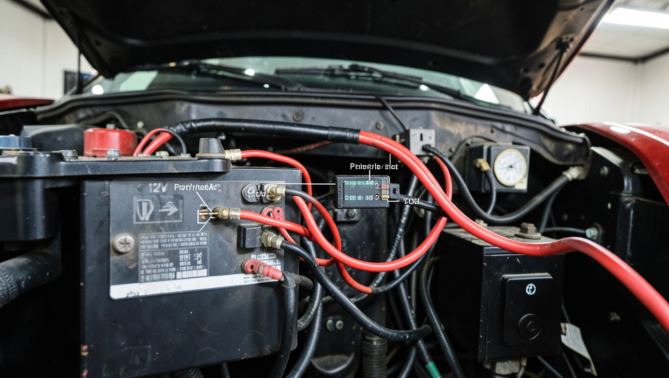 jak podłączyć halogeny 12v w ciągniku