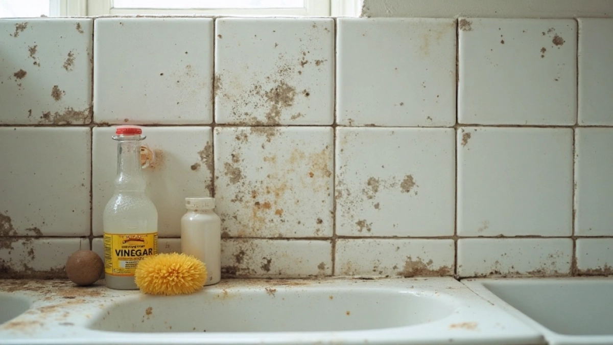 Jak wyczyścić bardzo brudne płytki w łazience