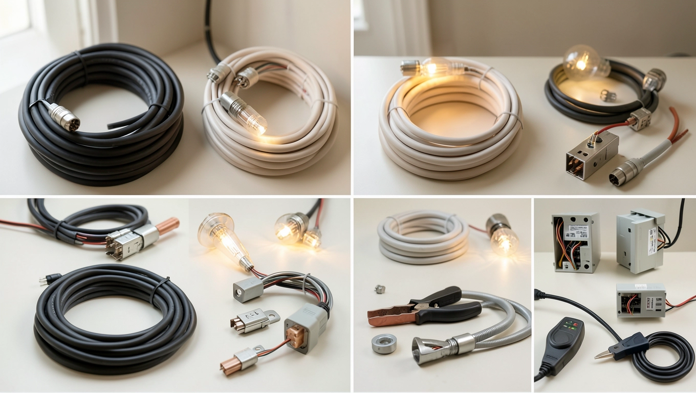 kabel do halogenów led