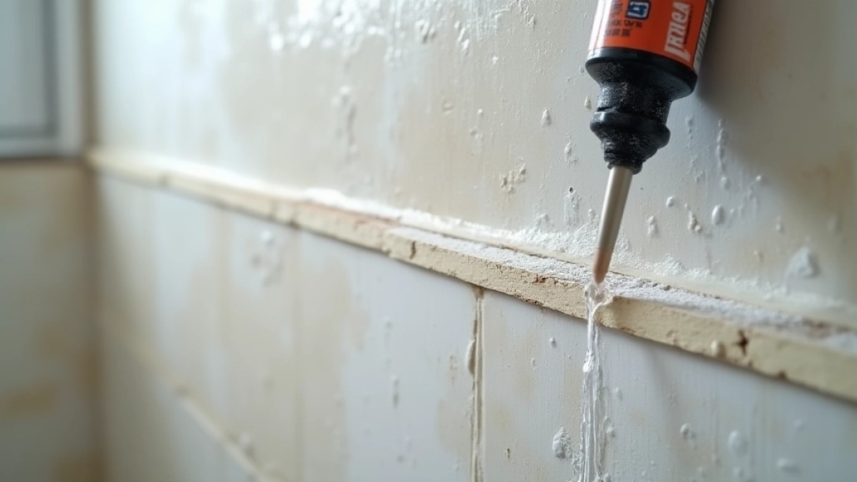 Klejenie płyt gipsowych na ścianę w łazienkach