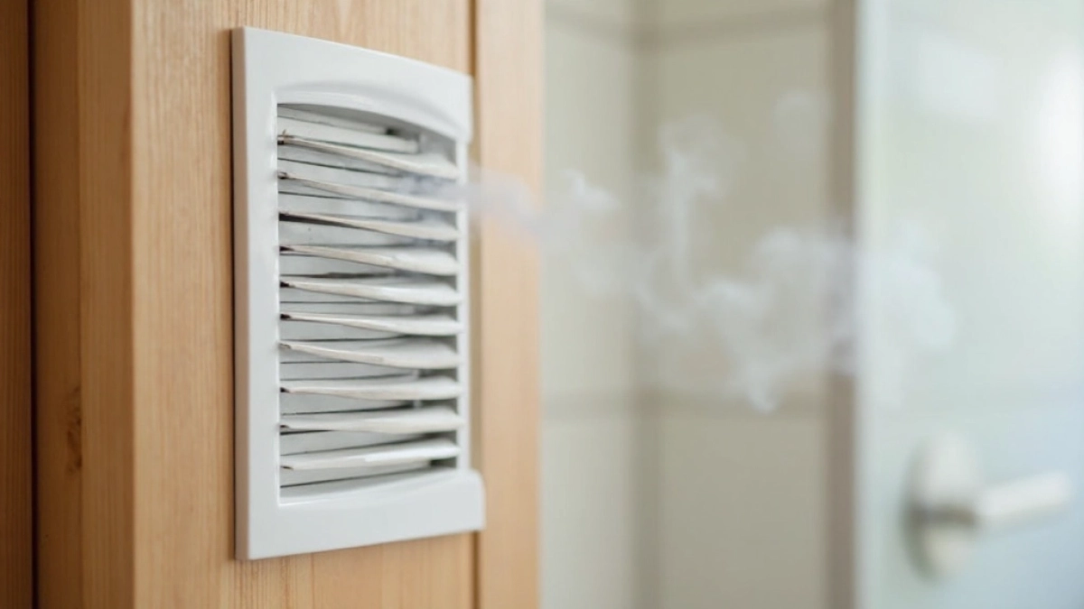 kratka w drzwiach łazienkowych