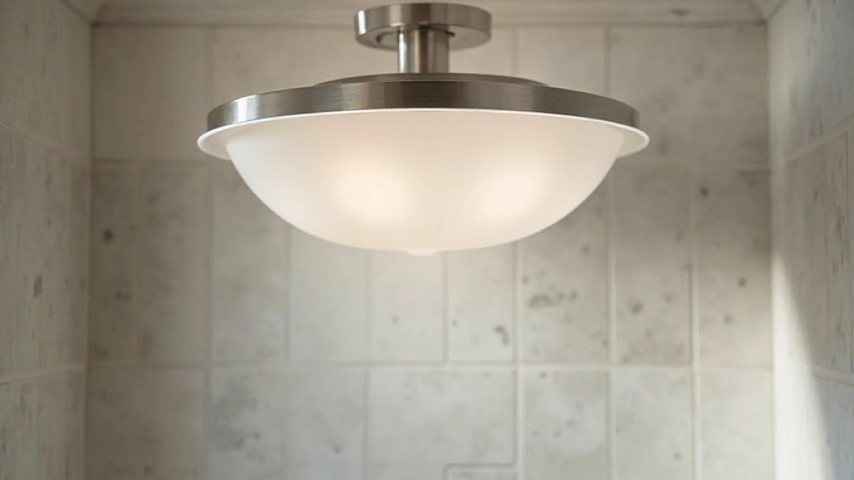 Lampa sufitowa do łazienki