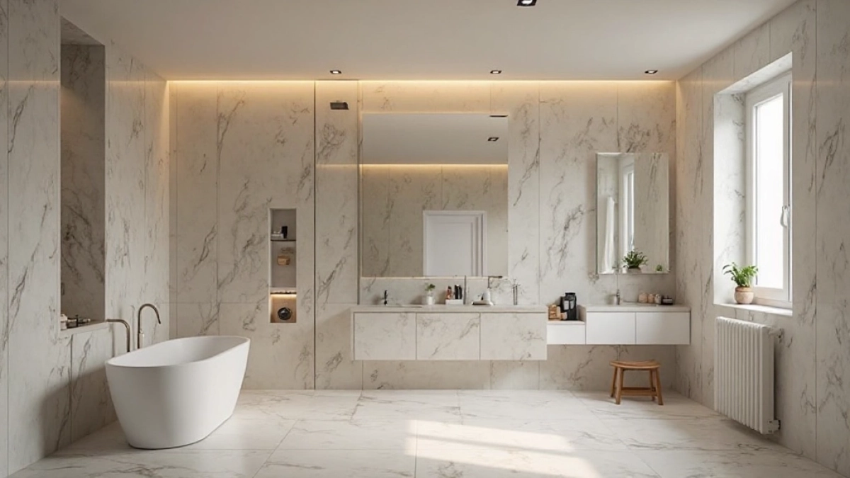 łazienka sufit podwieszany