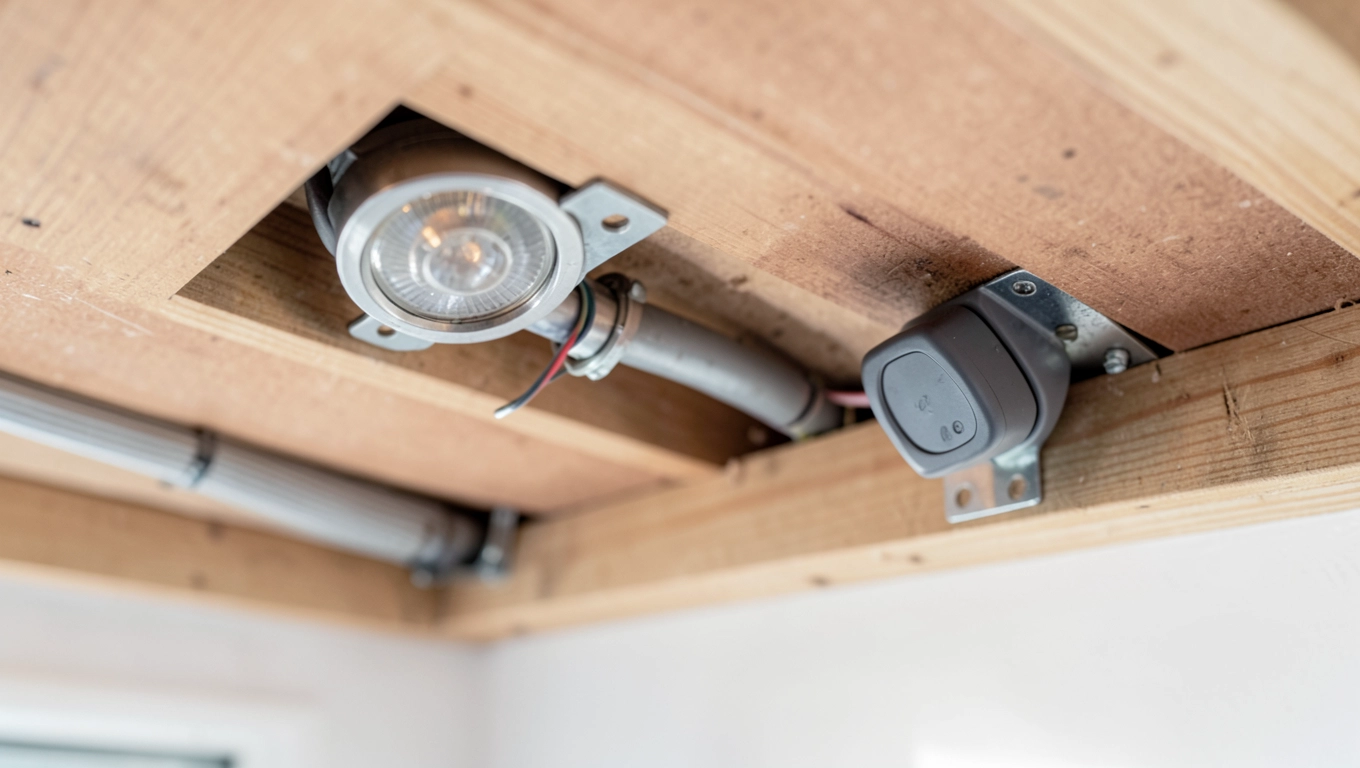 Montaż halogenów w podbitce krok po kroku