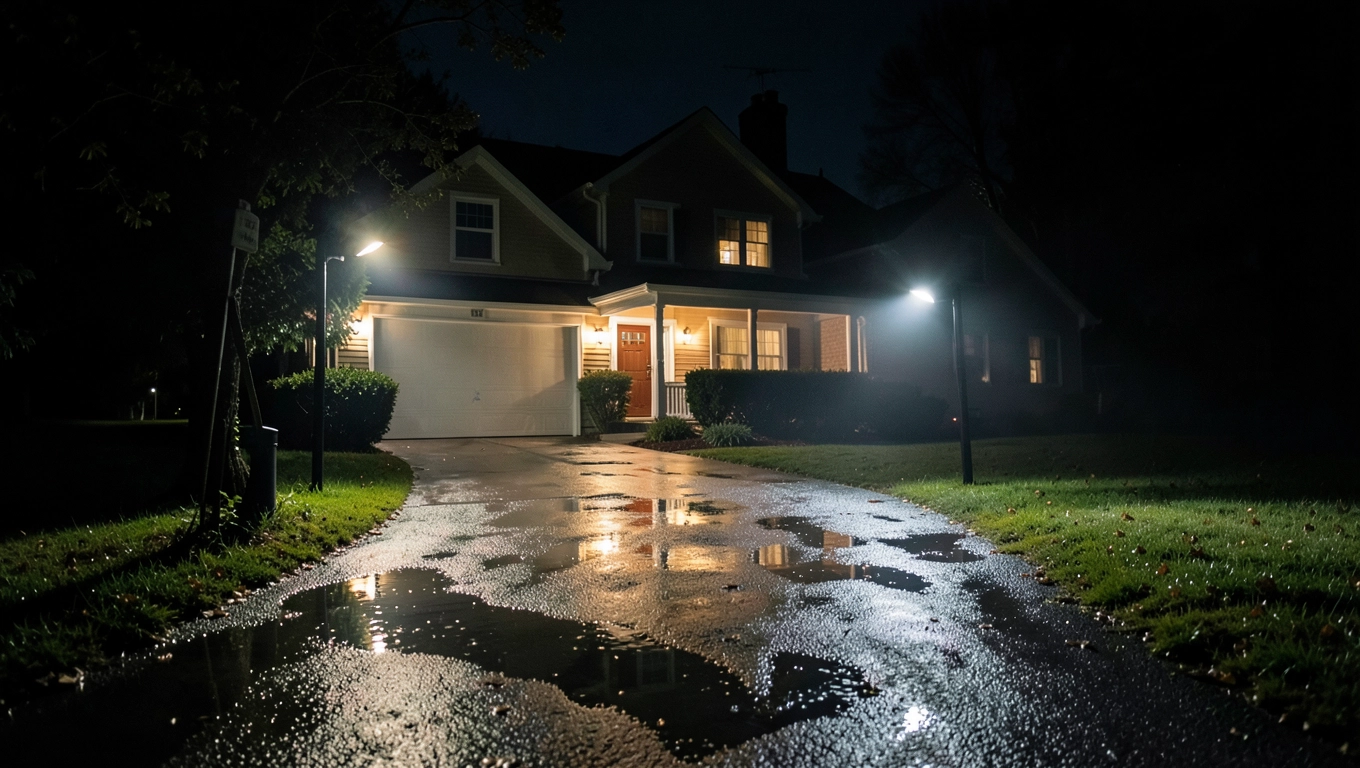 oświetlenie halogenowe zewnętrzne