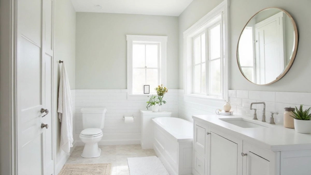 Płytki w łazience nie do sufitu