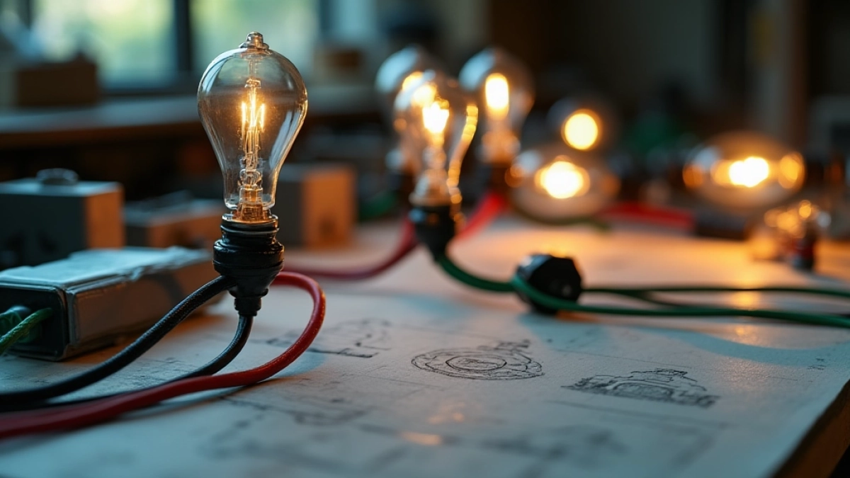 Podłączenie halogenów 230V schemat