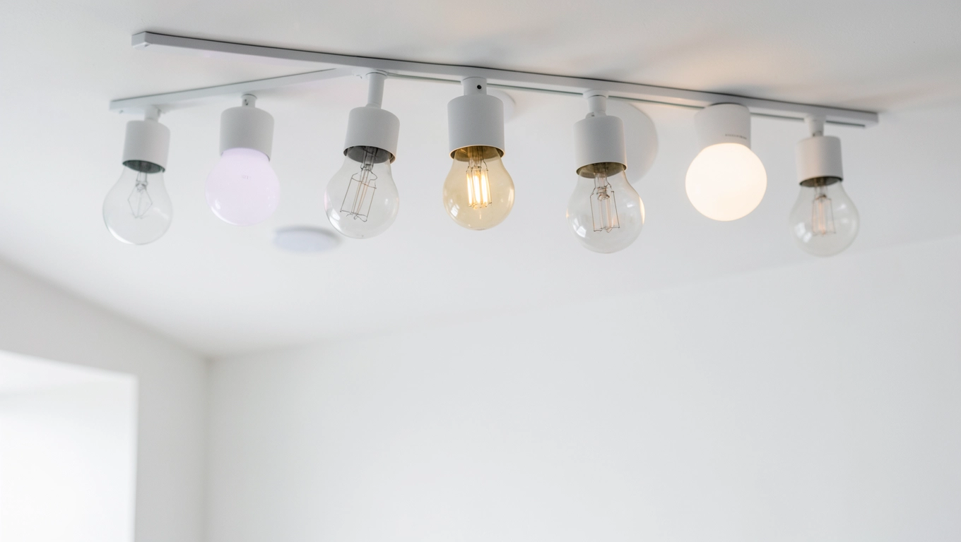 Rodzaje żarówek do halogenów sufitowych na szynie