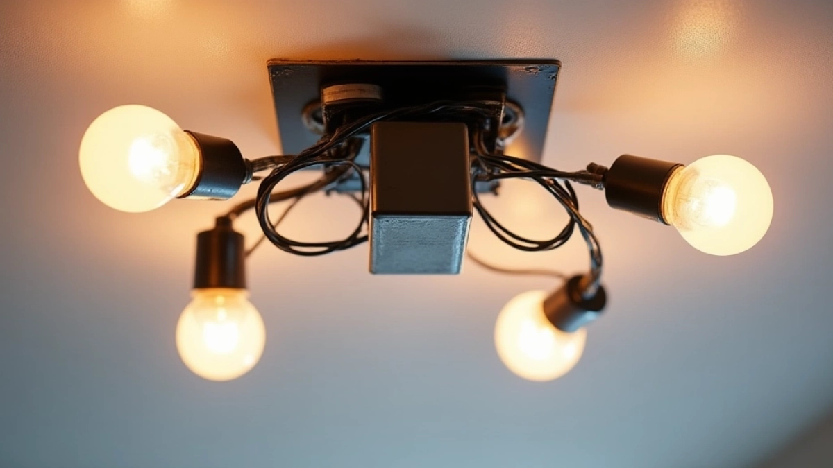 schemat połączenie szeregowe jak podłączyć 4 halogeny w suficie