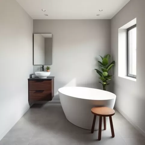 Aranżacja łazienki 4m2 z wanną