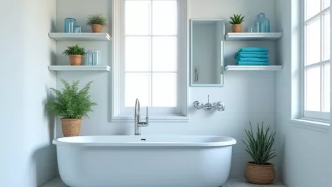 Aranżacja małej łazienki