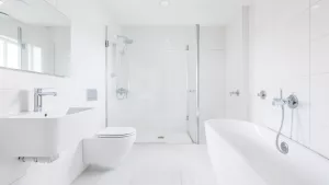 Biały montaż łazienka cennik