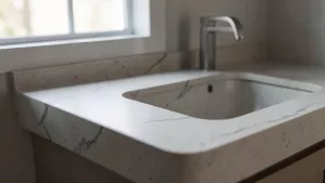 Blat łazienkowy na wymiar konglomerat