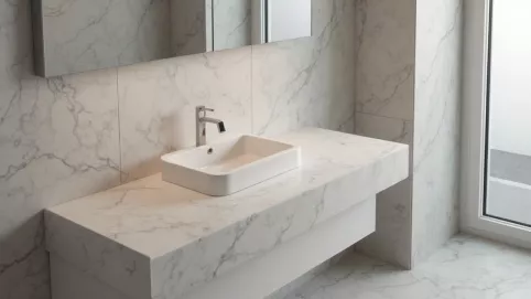 blaty łazienkowe z kompozytu warszawa