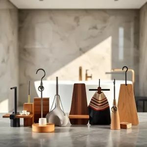 Ciekawe wieszaki do łazienki