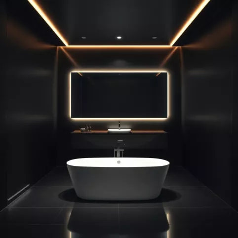 Ciemna łazienka inspiracje